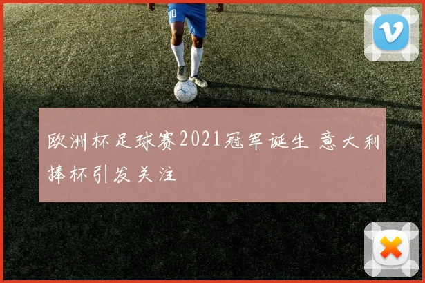 欧洲杯足球赛2021冠军诞生 意大利捧杯引发关注